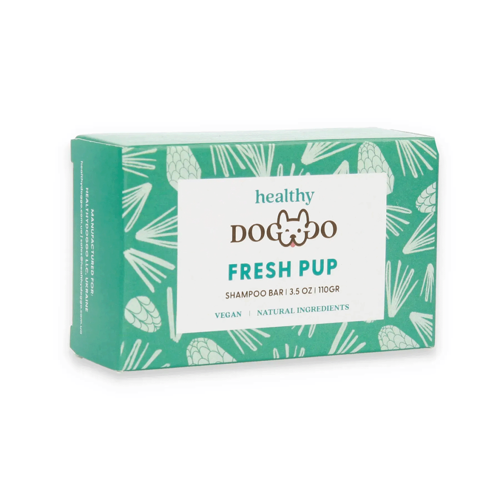 HealthyDoggo - Fresh Pup антибактеріальне шампунь-мило для собак, 120ml
